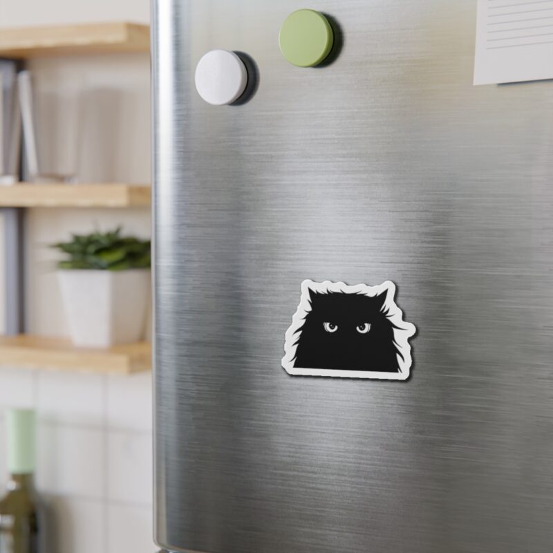 BLACK CAT Die-Cut Magnet - Image 4