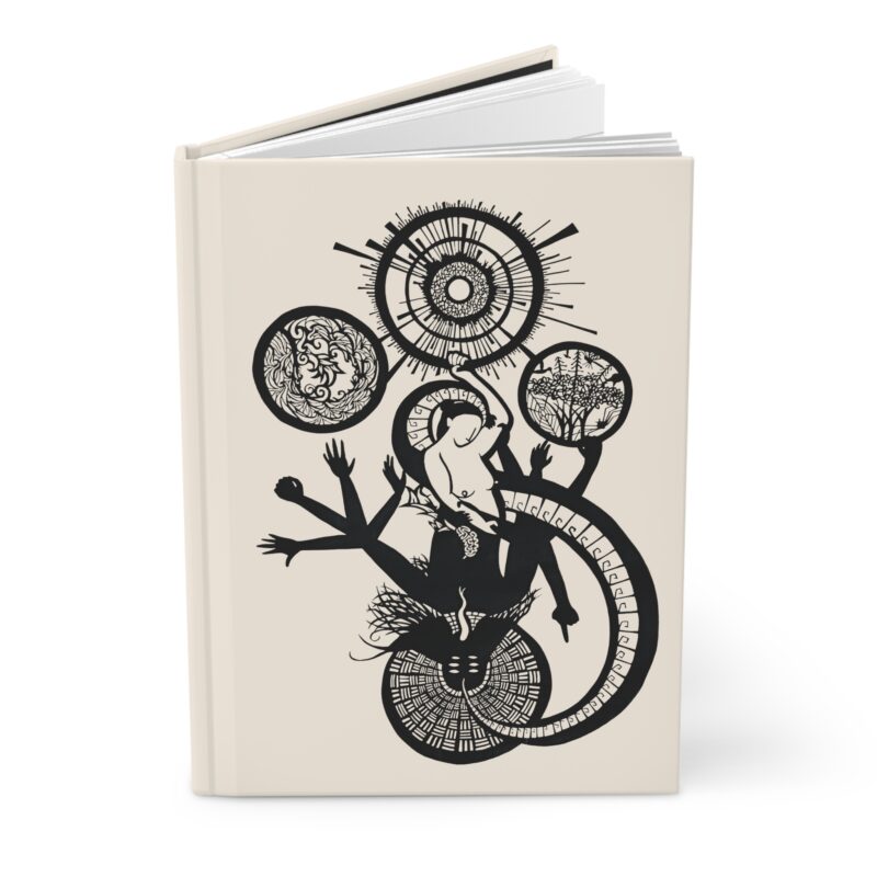 SHADOW DANCE Hardcover Matte Journal 5.75" x 8" - Image 4