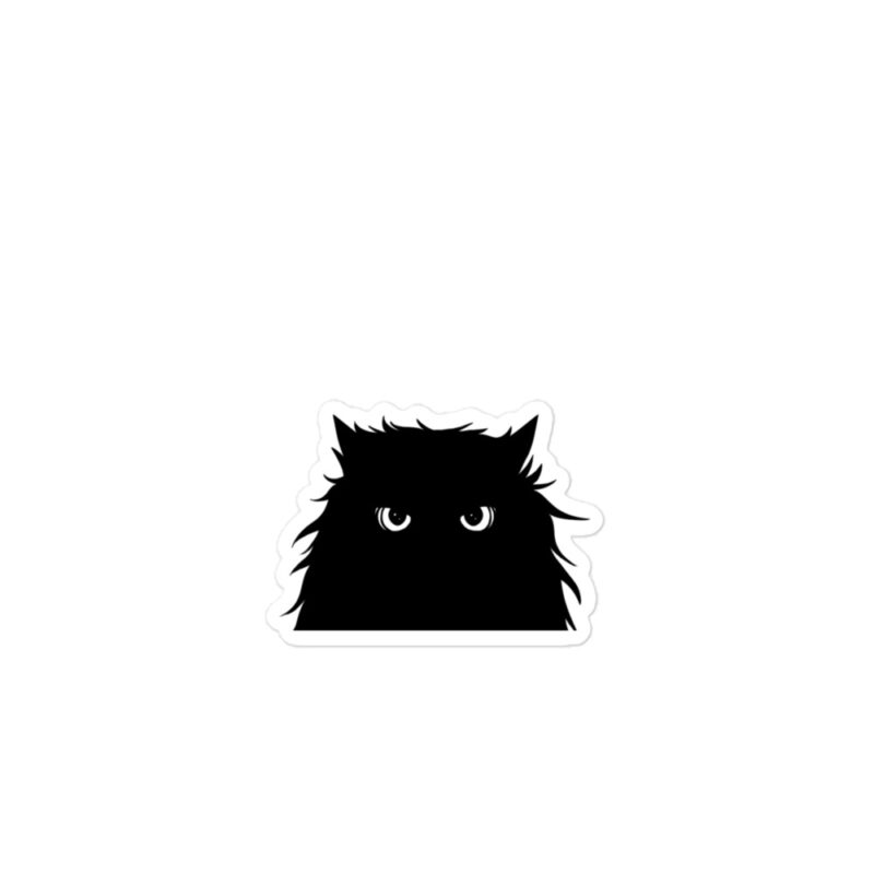 Black Cat Sticker