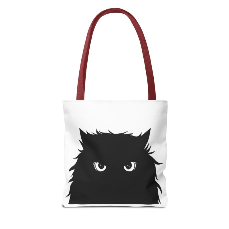 Trick or Treat Tote Black Cat Halloween Candy Bag - Image 6