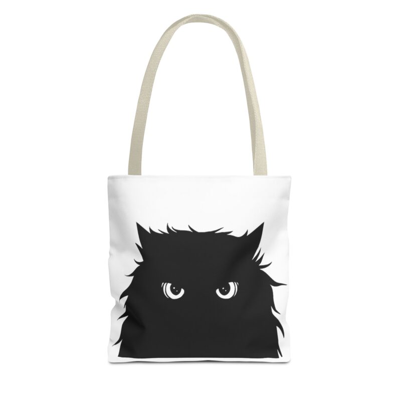 Trick or Treat Tote Black Cat Halloween Candy Bag - Image 13