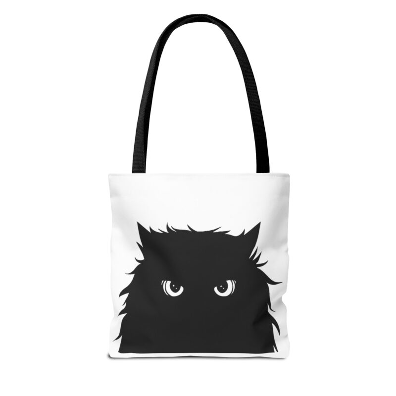 Trick or Treat Tote Black Cat Halloween Candy Bag - Image 2