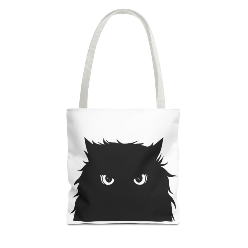 Trick or Treat Tote Black Cat Halloween Candy Bag - Image 9