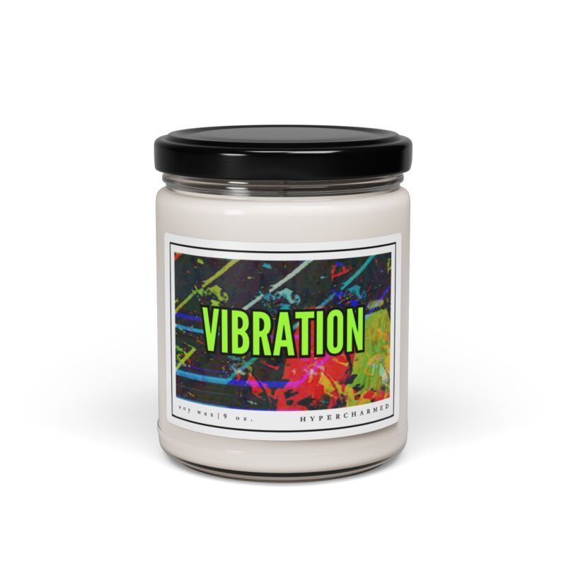 VIBRATION Modern Candle, Vibes Candle, Modern Candle, Glass Jar Candle, Magic Candle, Altar Candle, Witch Candle, 9oz Candle - Image 8