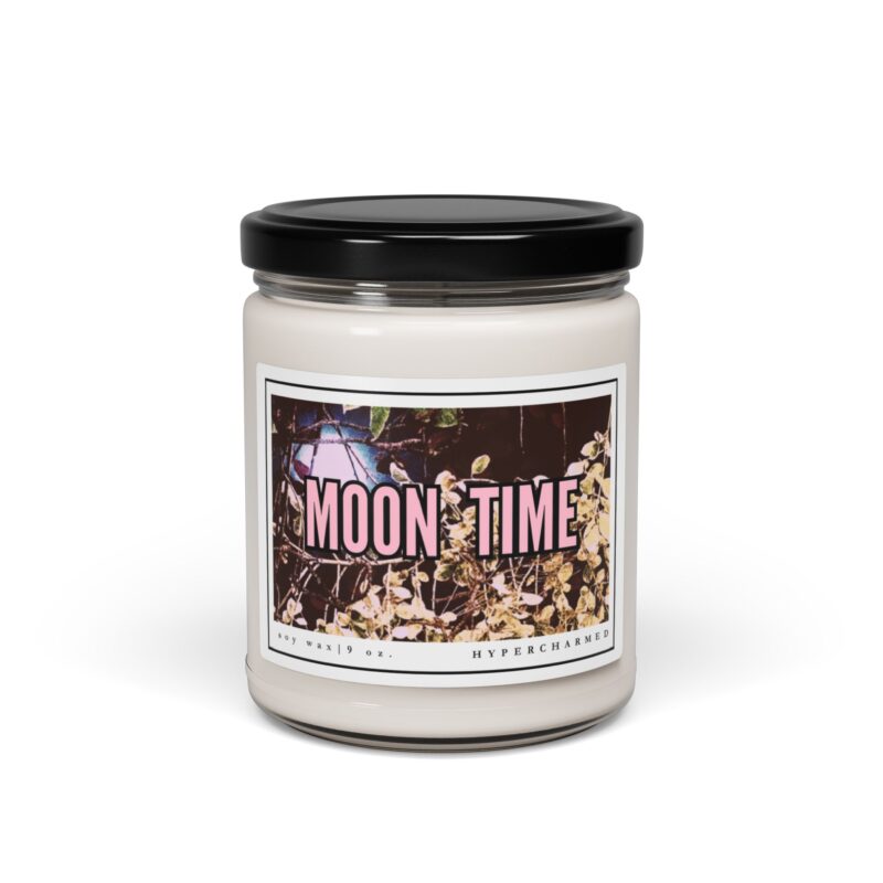 MOON TIME Candle, Moon Candle, Modern Candle, Glass Jar Candle, Magic Candle, Altar Candle, Witch Candle, 9oz Candle - Image 9